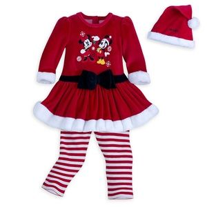 Disney Store Baby‎ Girls Holiday Christmas Outfit